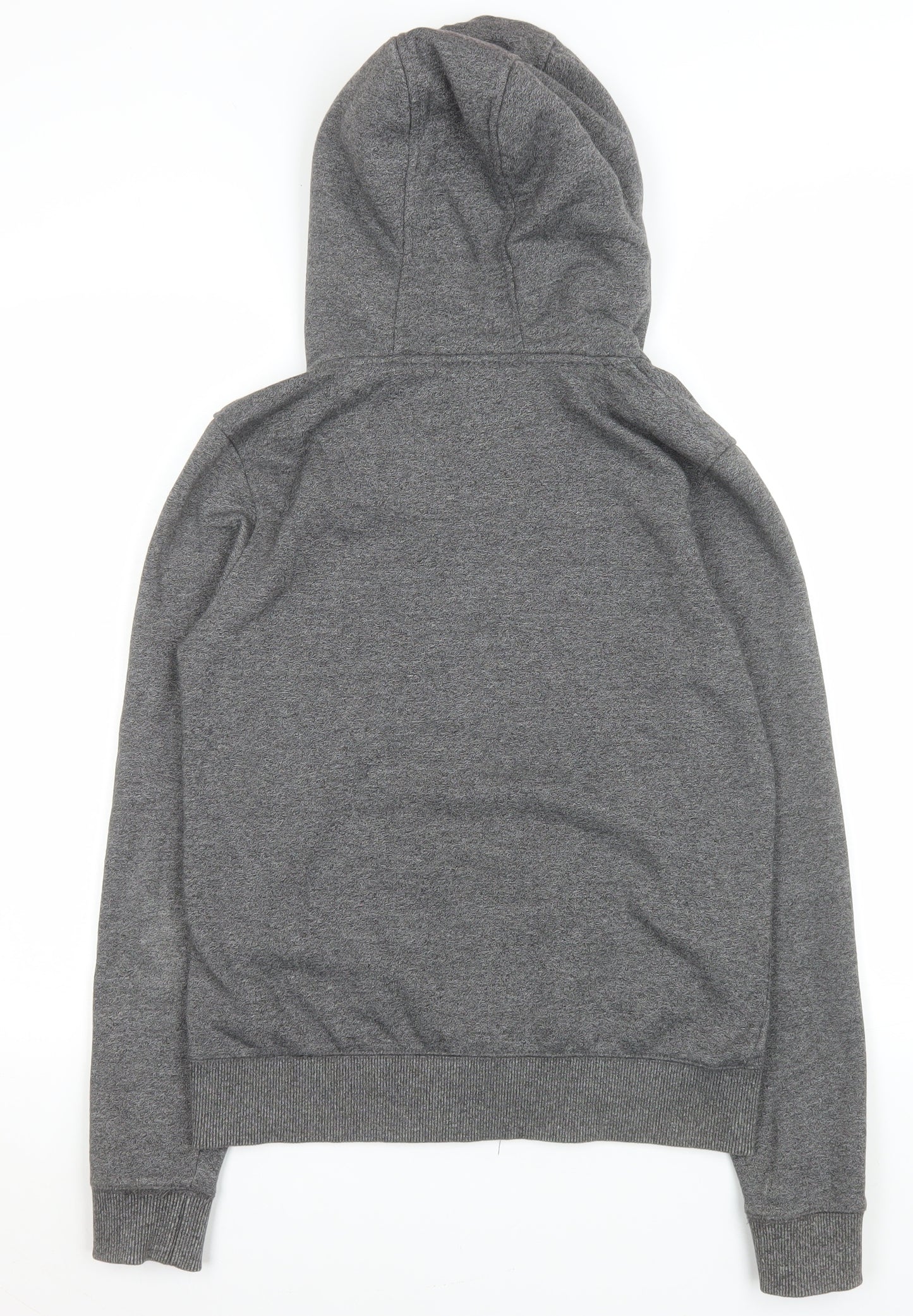 SoulCal & Co Women's Grey Full Zip Hooded Jacket Size 12