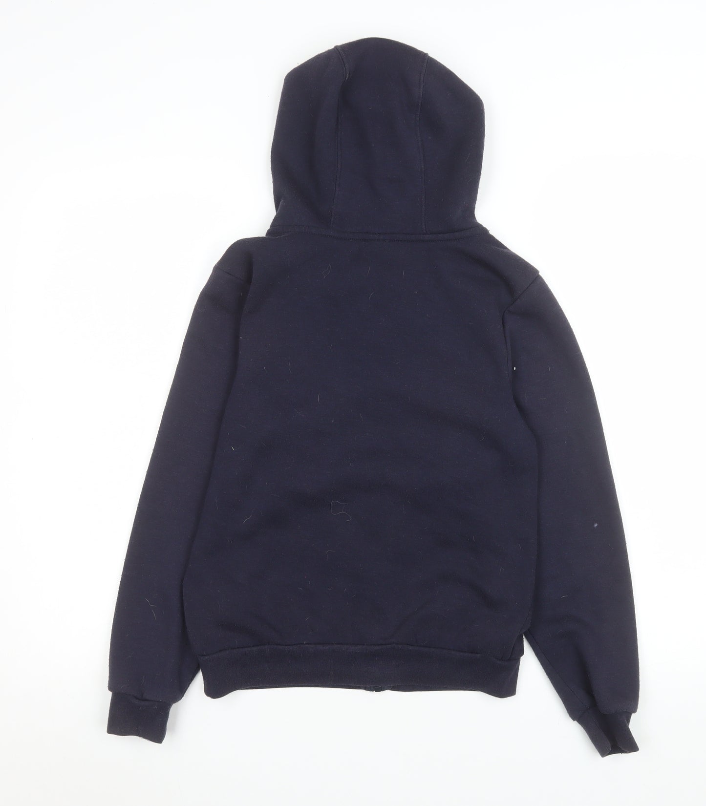 Slazenger Boys Navy Blue Hooded Zip-Up Fleece Jacket 11-12 Years
