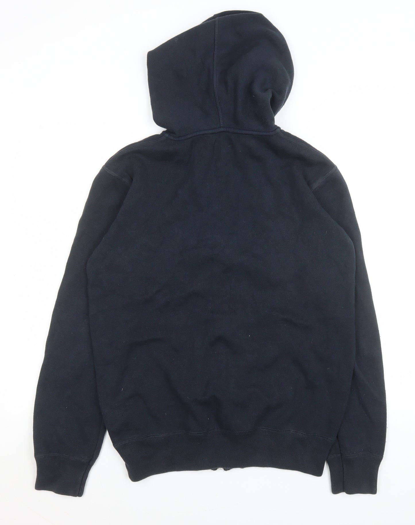 Superday Studios Womens Black Small Hooded Full Zip Cotton Jacket