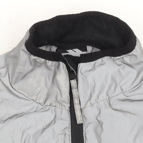 Trespass Boys Grey 7-8 Years Lightweight Windbreaker Jacket