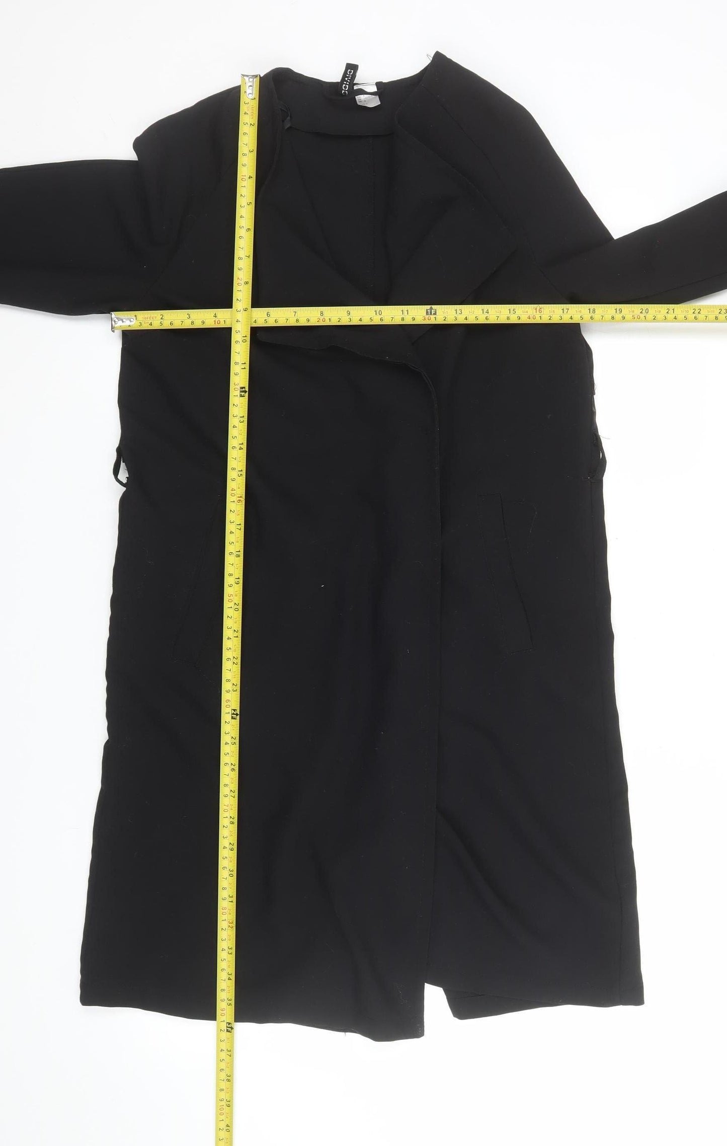 Divided Women Black Size 8 Shift Knee Length Workwear Dress