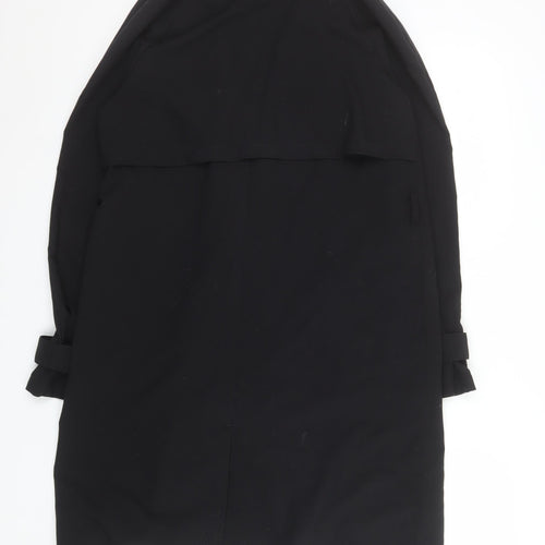 Divided Women Black Size 8 Shift Knee Length Workwear Dress