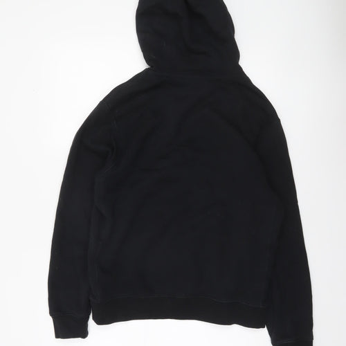Nike Men's Black Pullover Hoodie Small Regular Fit Fleece Sportswear