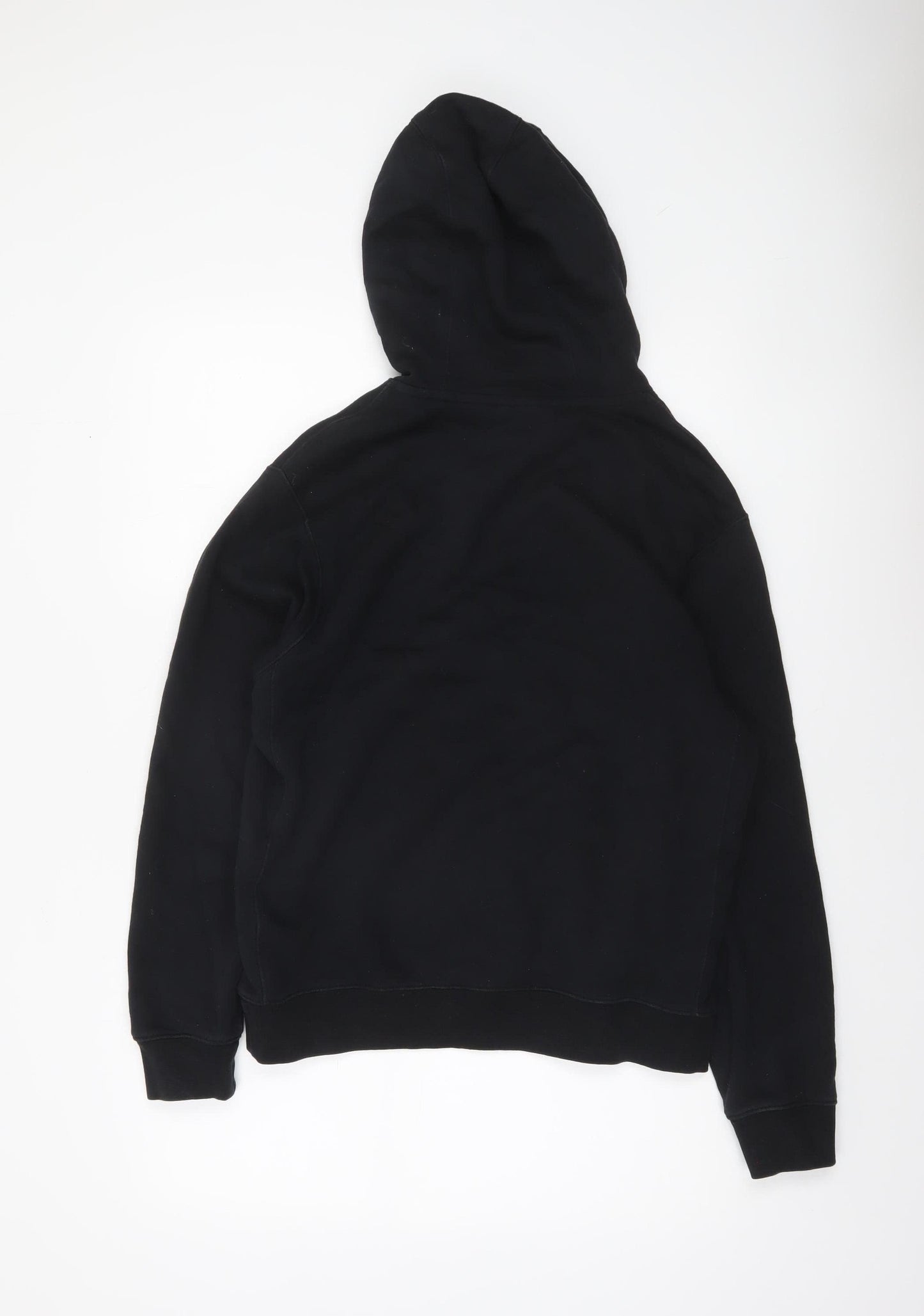 Nike Men's Black Pullover Hoodie Small Regular Fit Fleece Sportswear