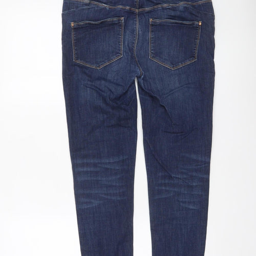 Poco by Pippa Women's Blue 14 Slim Skinny Jeans Stretch Denim
