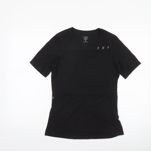 Fox Women’s Black Ranger Short Sleeve Jersey T-Shirt S