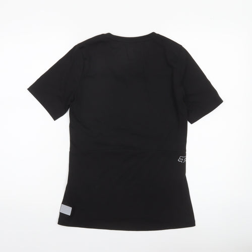 Fox Women’s Black Ranger Short Sleeve Jersey T-Shirt S