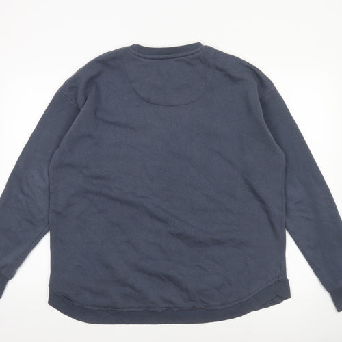 Valani Women's Blue 'Chicago' Pullover Sweatshirt Size S