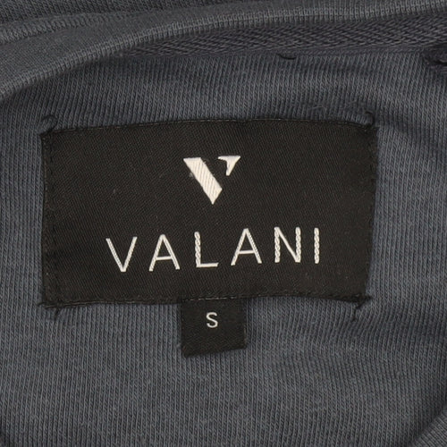Valani Women's Blue 'Chicago' Pullover Sweatshirt Size S