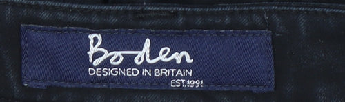 Boden Women Black Skinny Stretch Jeans Slim Fit Denim