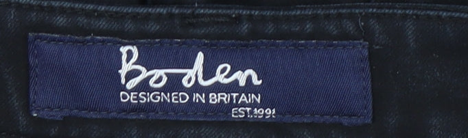 Boden Women Black Skinny Stretch Jeans Slim Fit Denim