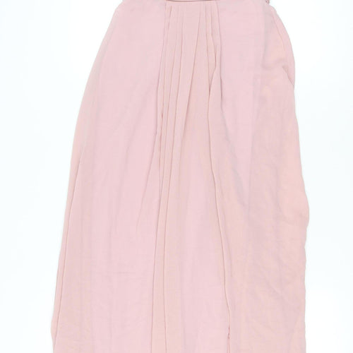 Infinite by Wed2B Women’s Pink Long Ball Gown Chiffon Dress 8-10
