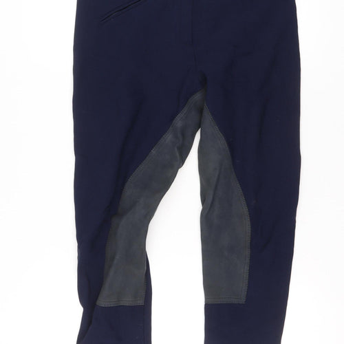 Cavallo Men's Blue Riding Trousers Slim Fit Stretch Equestrian Breeches 36in