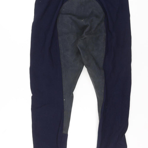 Cavallo Men's Blue Riding Trousers Slim Fit Stretch Equestrian Breeches 36in