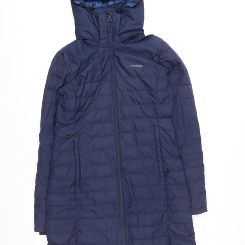 Ayacucho Unisex Blue S Puffer Jacket Lightweight Down Hooded Outdoor Coat