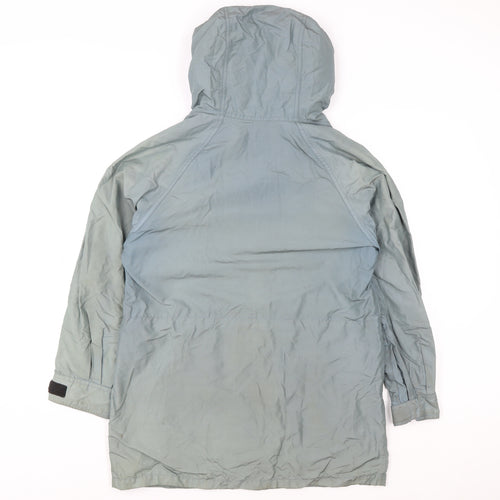 REI Men's Green Hooded Parka Coat Size S Cotton Nylon Outdoor