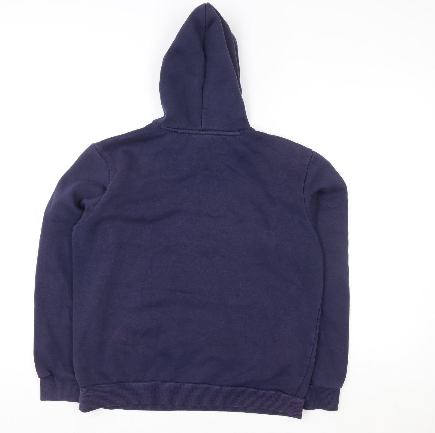 Puma Womens Navy Blue Pullover Hoodie Small Hooded Sweatshirt