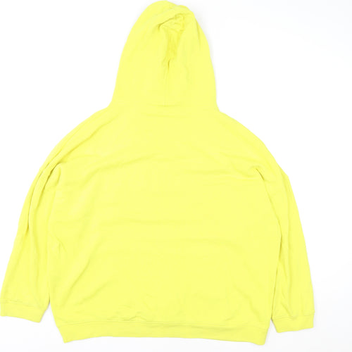 Bel Air Women's Yellow Pullover Hoodie L'Amoureuse Infidele T1 Cotton