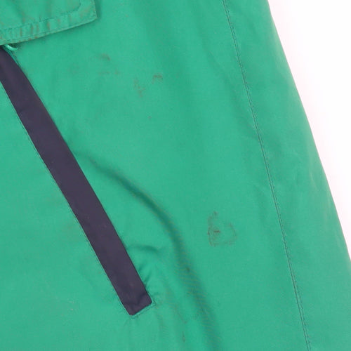 Being Casual Men's Green Hooded Parka Jacket Size 16