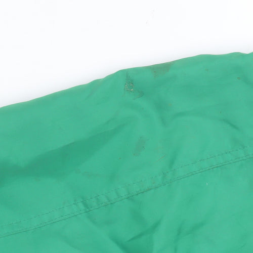 Being Casual Men's Green Hooded Parka Jacket Size 16