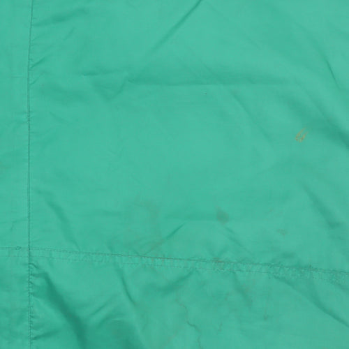 Being Casual Men's Green Hooded Parka Jacket Size 16