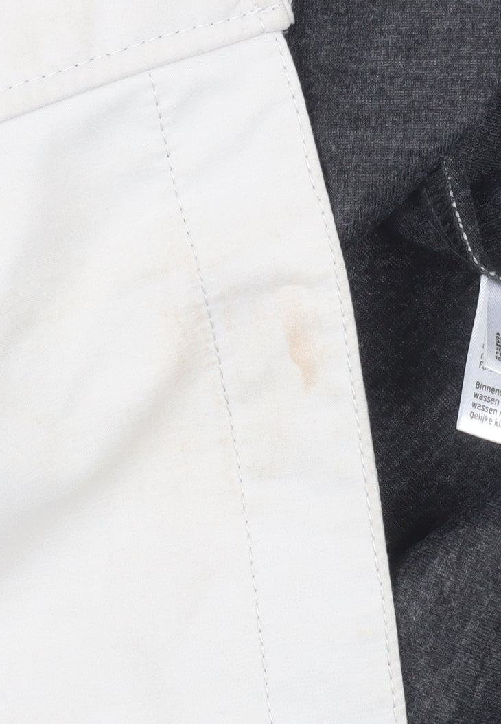 Gina Benotti Women's Ivory Long Hooded Parka Coat Size 14