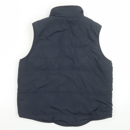 Marks and Spencer Women's Blue Size 8 Sleeveless Bodywarmer Waistcoat