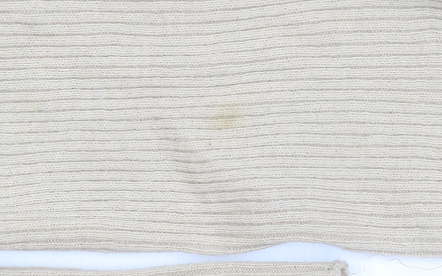PrettyLittleThing Women’s Beige Off Shoulder Ribbed Midi Bodycon Dress Size M
