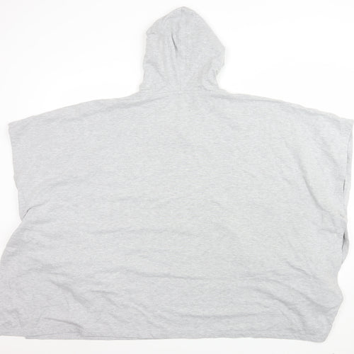 Avon Women Grey Winnie the Pooh Hooded Poncho Sweatshirt UK 6-12