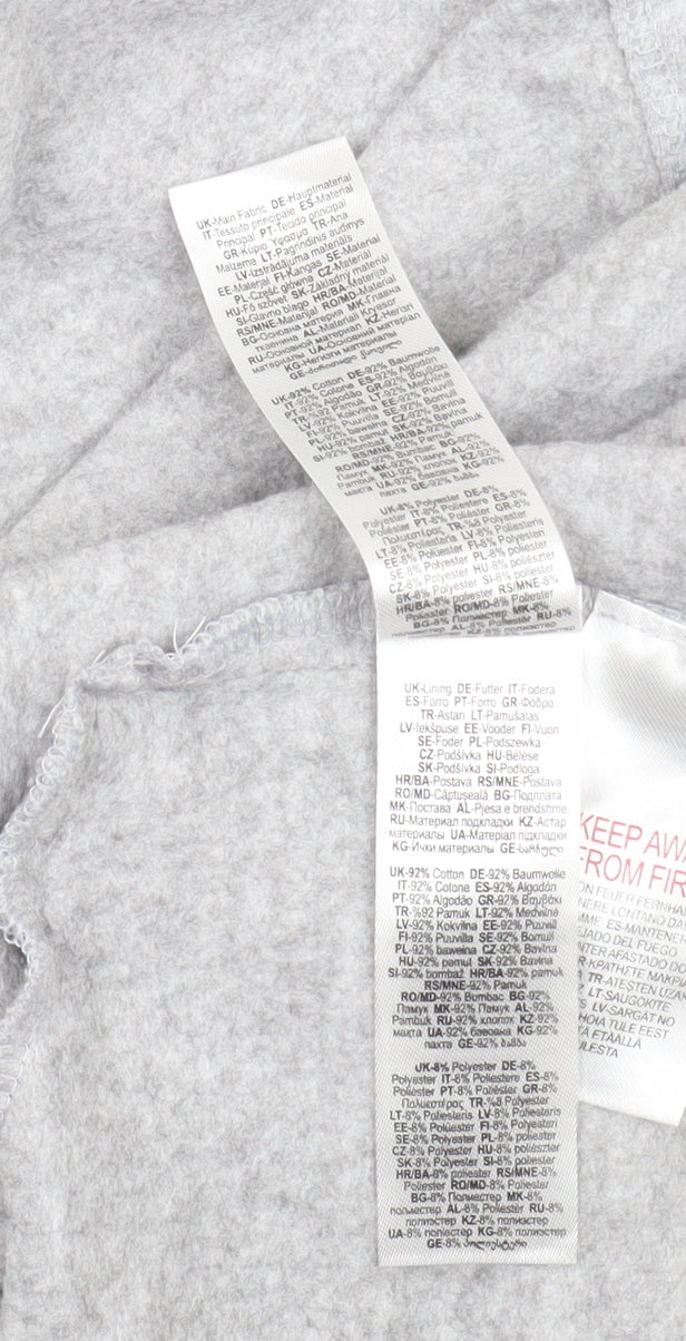 Avon Women Grey Winnie the Pooh Hooded Poncho Sweatshirt UK 6-12