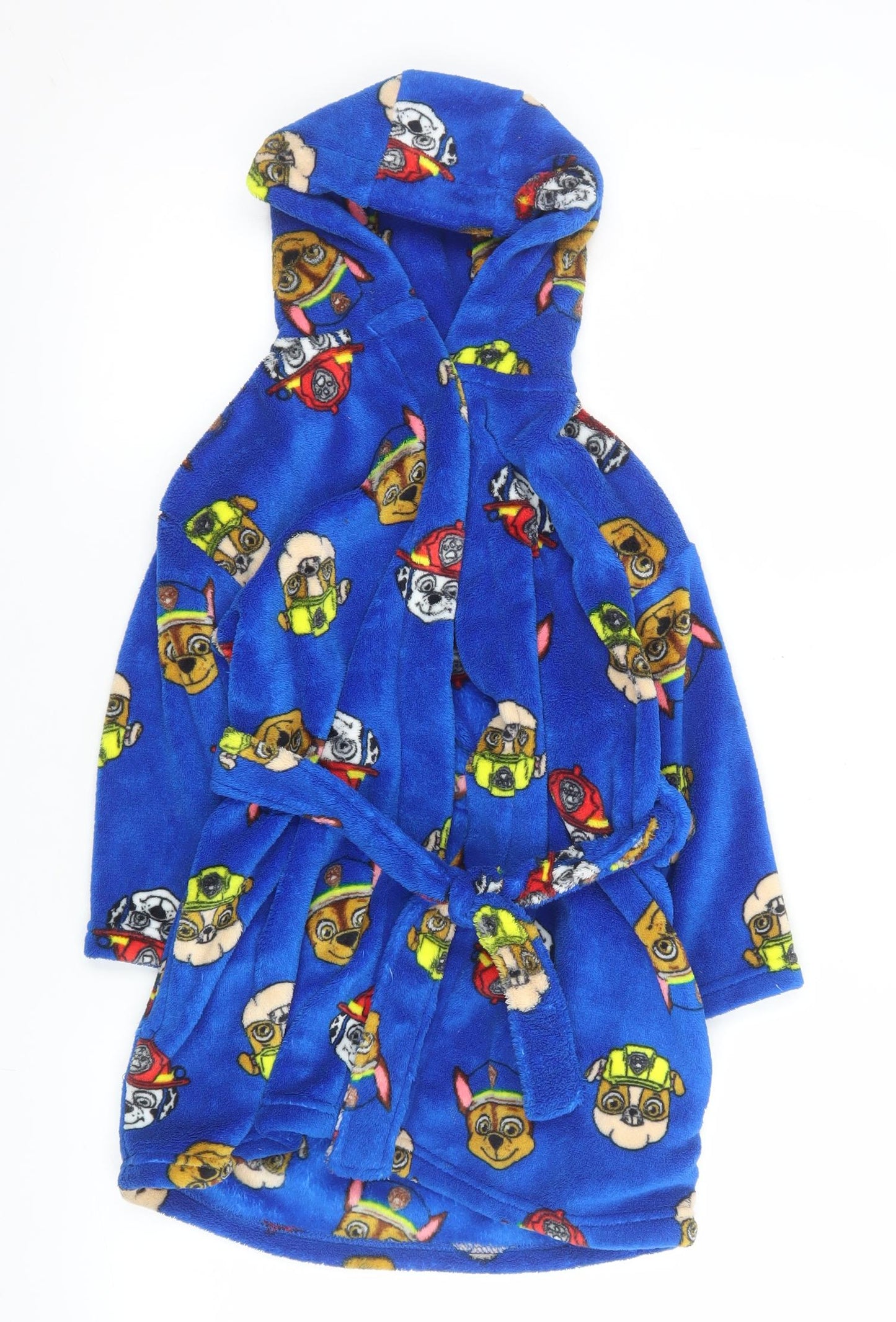 Next Boys Blue PAW Patrol Fleece Hooded Robe 3-4 Years