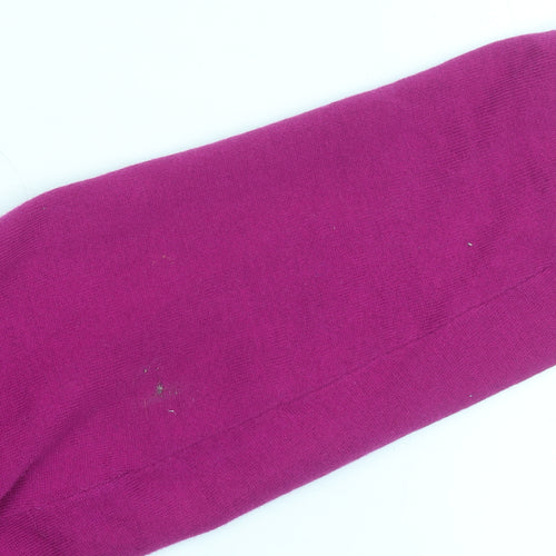 Monsoon Women’s Purple Cropped Knit Cardigan Size 12