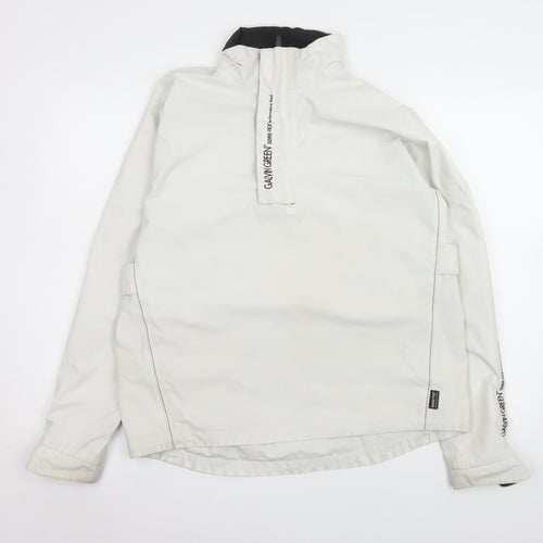 Galvin Green Men's White S Windbreaker Gore-Tex Golf Jacket