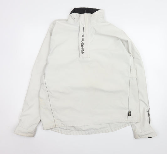 Galvin Green Men's White S Windbreaker Gore-Tex Golf Jacket