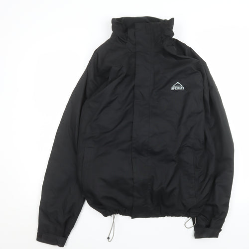 McKINLEY Men's Black Windproof Water Resistant Jacket M