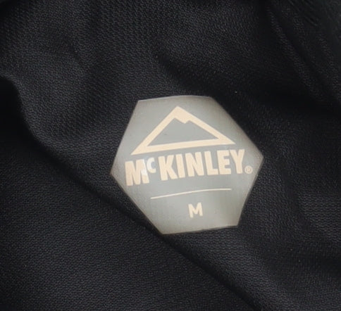 McKINLEY Men's Black Windproof Water Resistant Jacket M