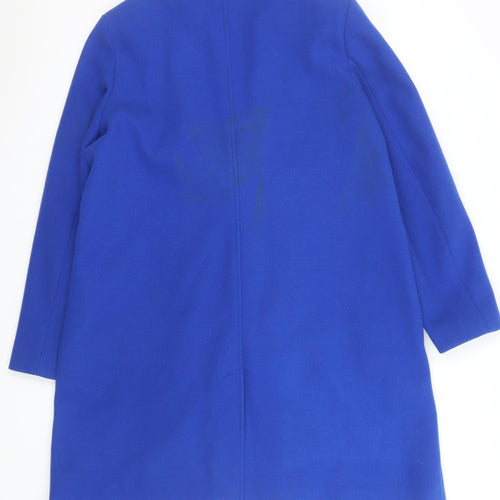 George Women’s Blue Polyester Mid-Length Blazer Size 14