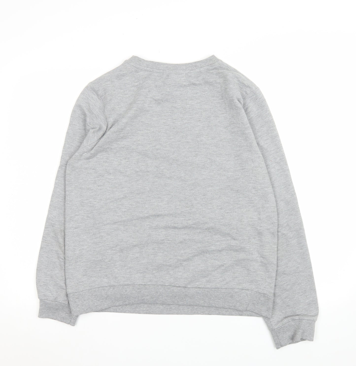 Disney Women’s Grey Eeyore Long Sleeve Crew Neck T-Shirt S