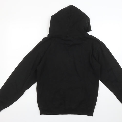 Club Classic Boys Black Pullover Hoodie 12-13 YXL Eat Sleep Football Repeat Print