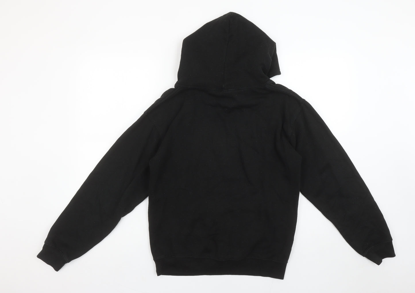 Club Classic Boys Black Pullover Hoodie 12-13 YXL Eat Sleep Football Repeat Print