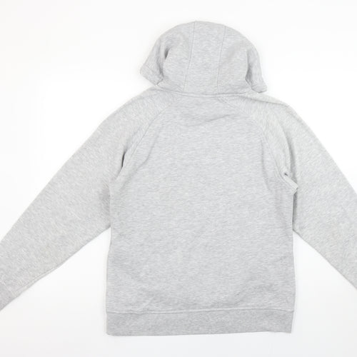 LA Gear Women’s Grey Pullover Hoodie Size 12 Soft Fleece Sweatshirt