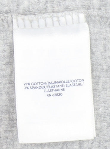 Lands' End Men's Grey Small Pullover Crew Neck Sweatshirt