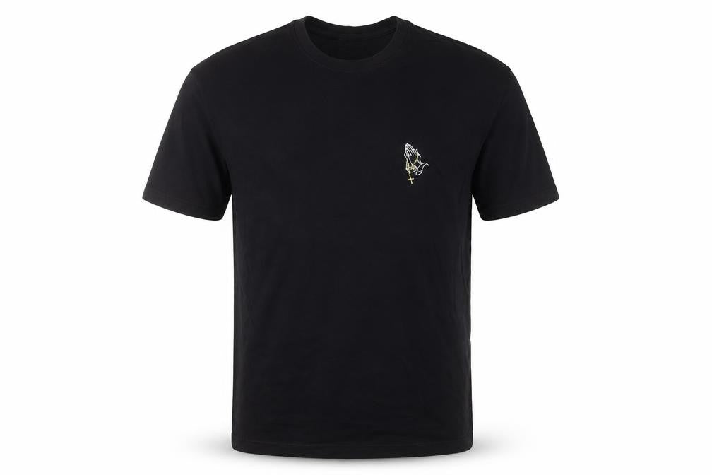 Cooke Collecti Men's Black Medium Cotton Graphic T-Shirt