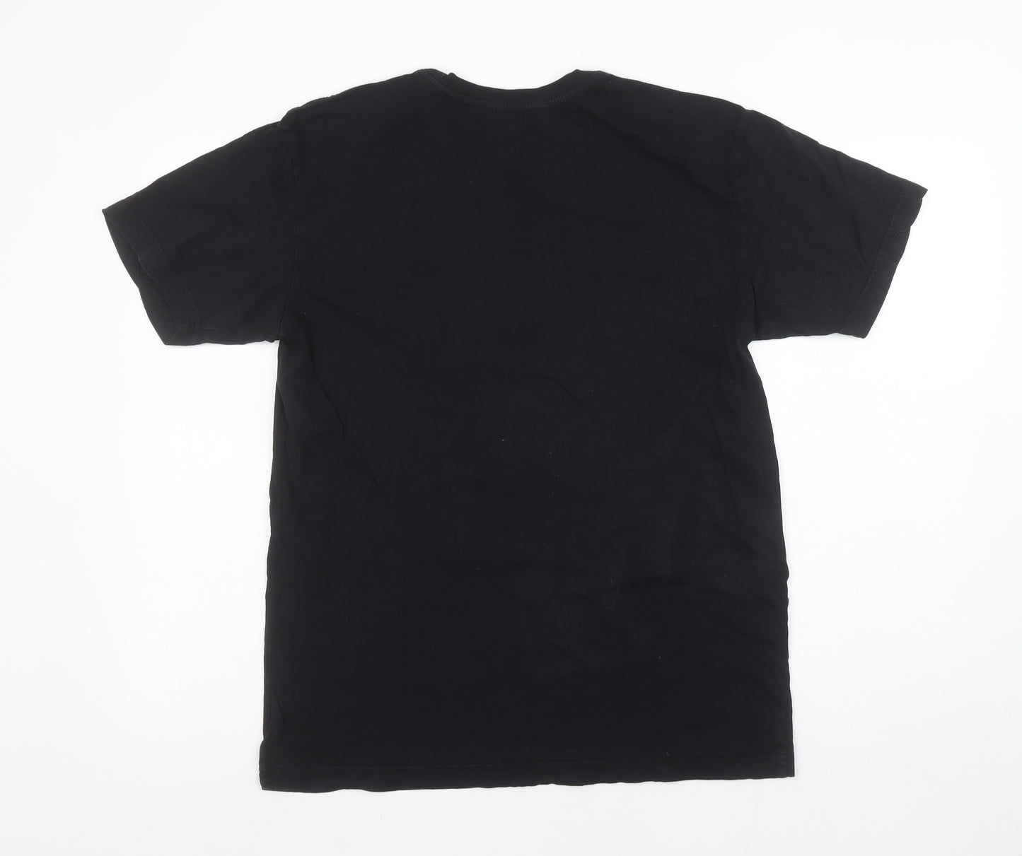 Cooke Collecti Men's Black Medium Cotton Graphic T-Shirt