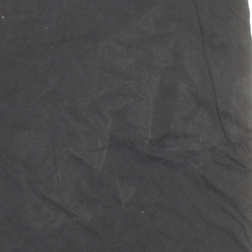 Cooke Collecti Men's Black Medium Cotton Graphic T-Shirt