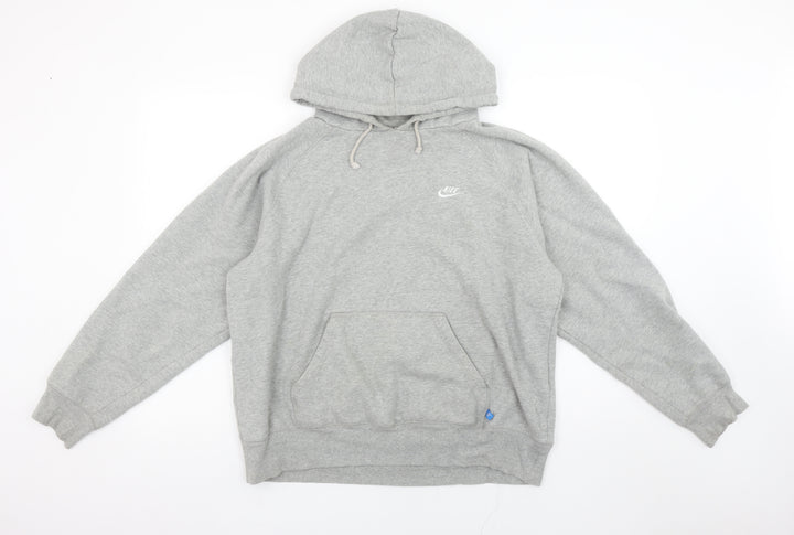 Cedarwood State Men's Grey Pullover Hoodie Size L Regular Fit