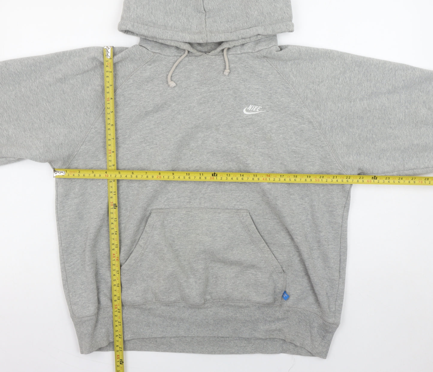 Cedarwood State Men's Grey Pullover Hoodie Size L Regular Fit
