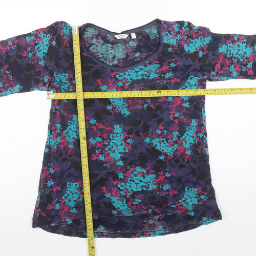 FatFace Women’s Multicoloured Floral Tunic Blouse Size 10