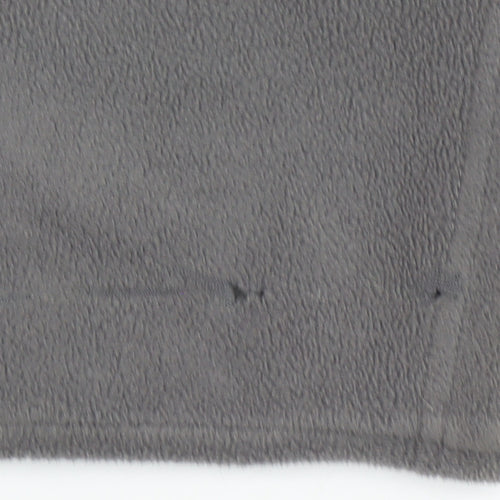 Crew Clothing Co. Men's Grey Fleece 1/2 Zip Pullover Sweatshirt Large