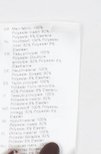 ASICS Women's White XL Athletic Skort Polyester Stretch Sportswear